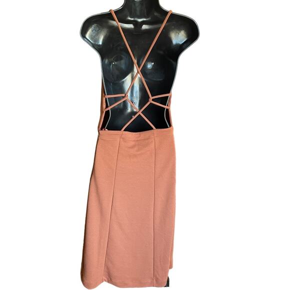 *Reposh* NWT By Anthropologie Slim Strappy Midi Dress Small - Picture 5 of 10